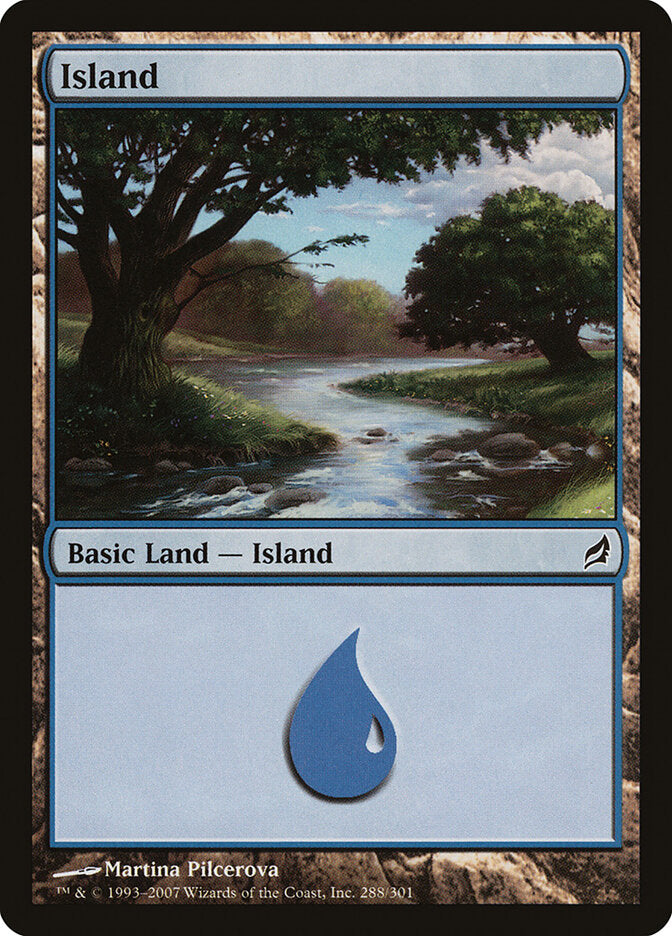Ilha / Island - Magic: The Gathering - MoxLand