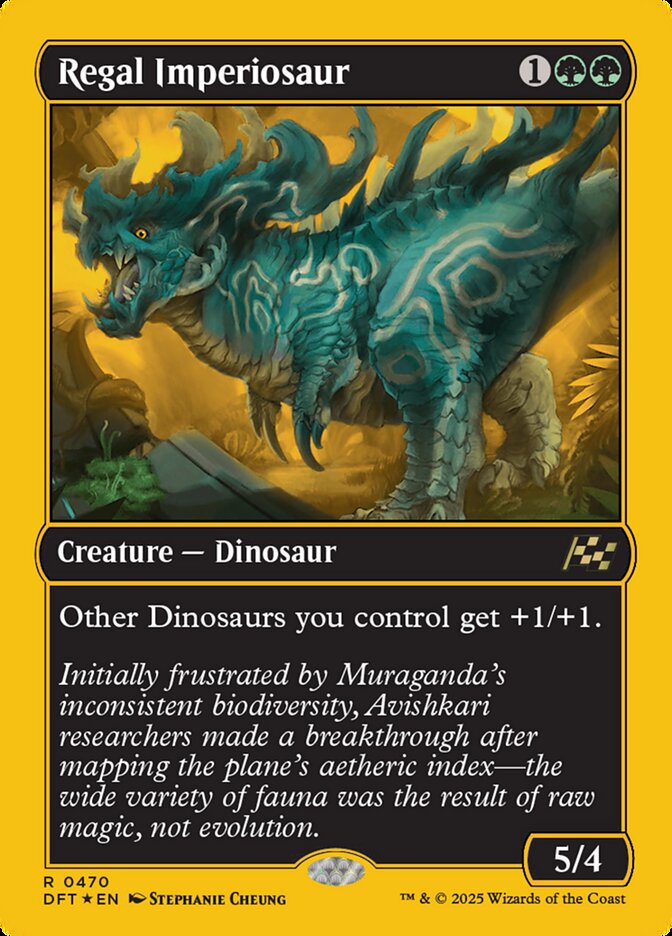 Imperiossauro Régio / Regal Imperiosaur - Magic: The Gathering - MoxLand