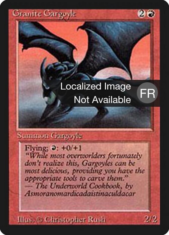 Granite Gargoyle - Magic: The Gathering - MoxLand
