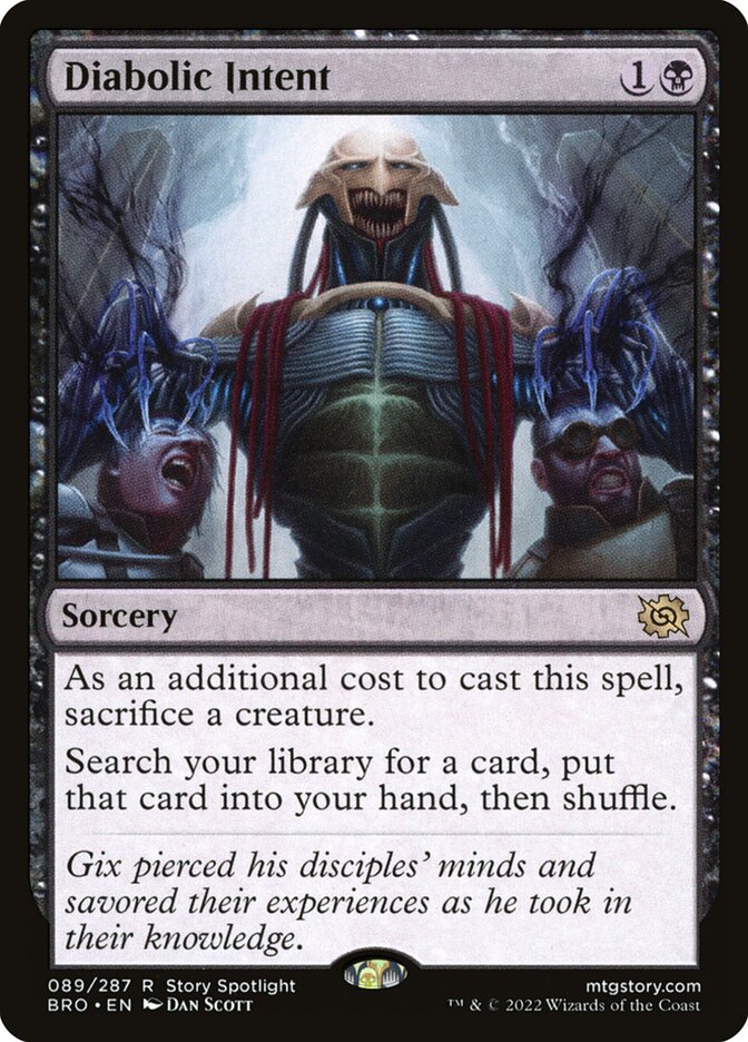 Intento Diabólico / Diabolic Intent - Magic: The Gathering - MoxLand