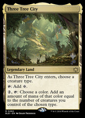 Three Tree City - Magic: The Gathering - MoxLand