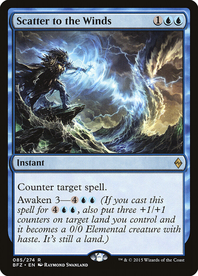 Espalhar ao Vento / Scatter to the Winds - Magic: The Gathering - MoxLand