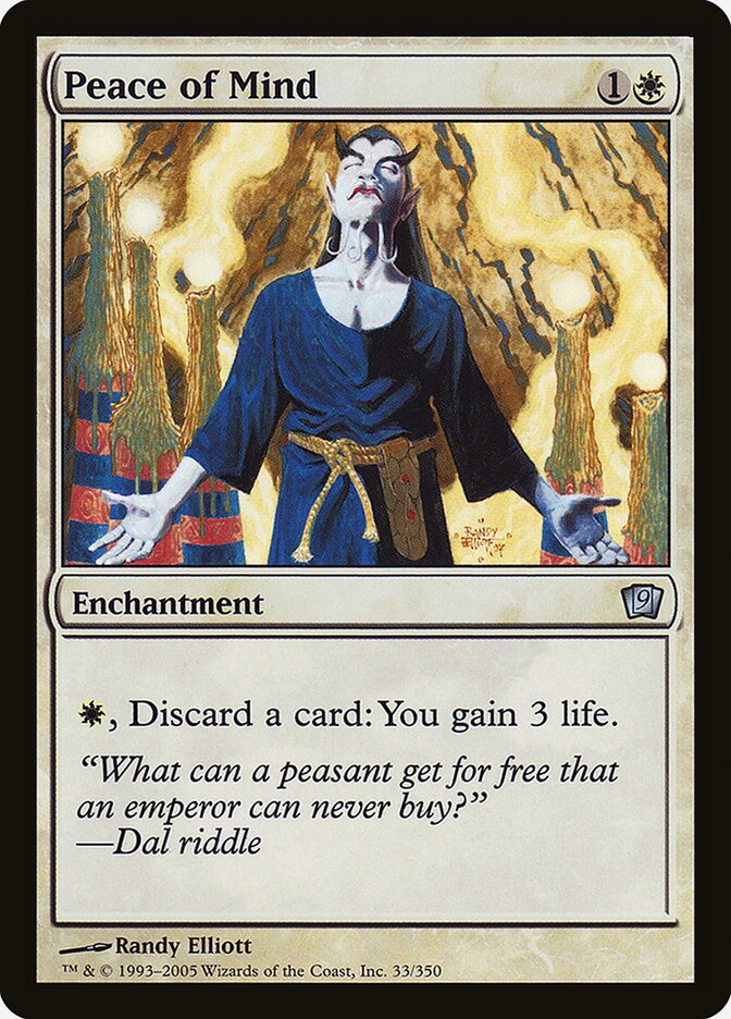 Paz de Espírito / Peace of Mind - Magic: The Gathering - MoxLand