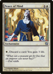 Paz de Espírito / Peace of Mind - Magic: The Gathering - MoxLand