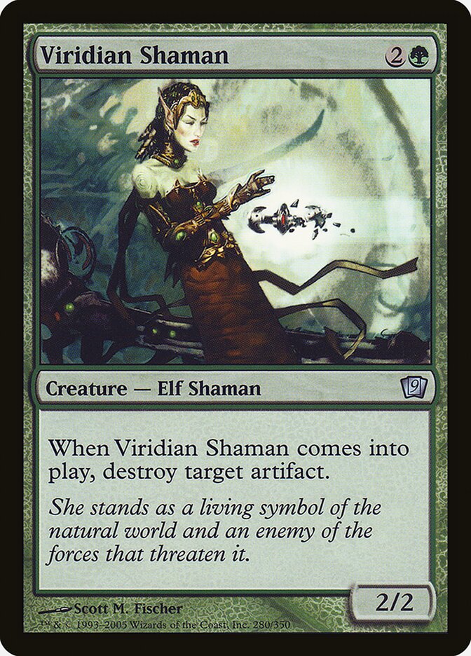 Xamã Viridiana / Viridian Shaman - Magic: The Gathering - MoxLand