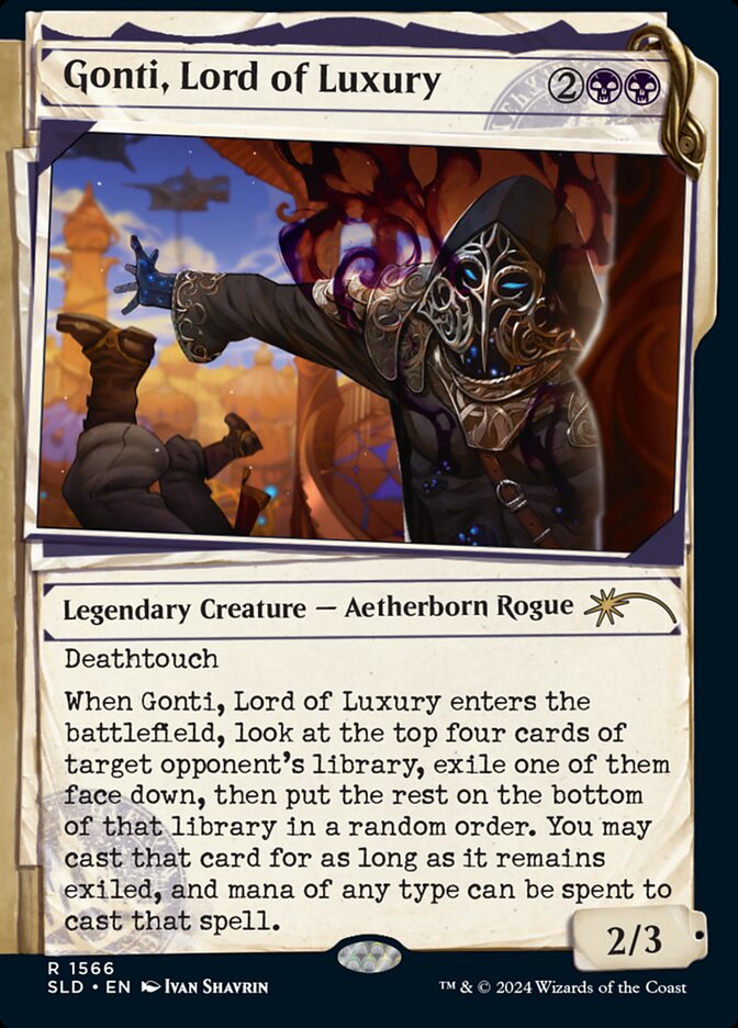 Gonti, Senhor da Opulência / Gonti, Lord of Luxury - Magic: The Gathering - MoxLand