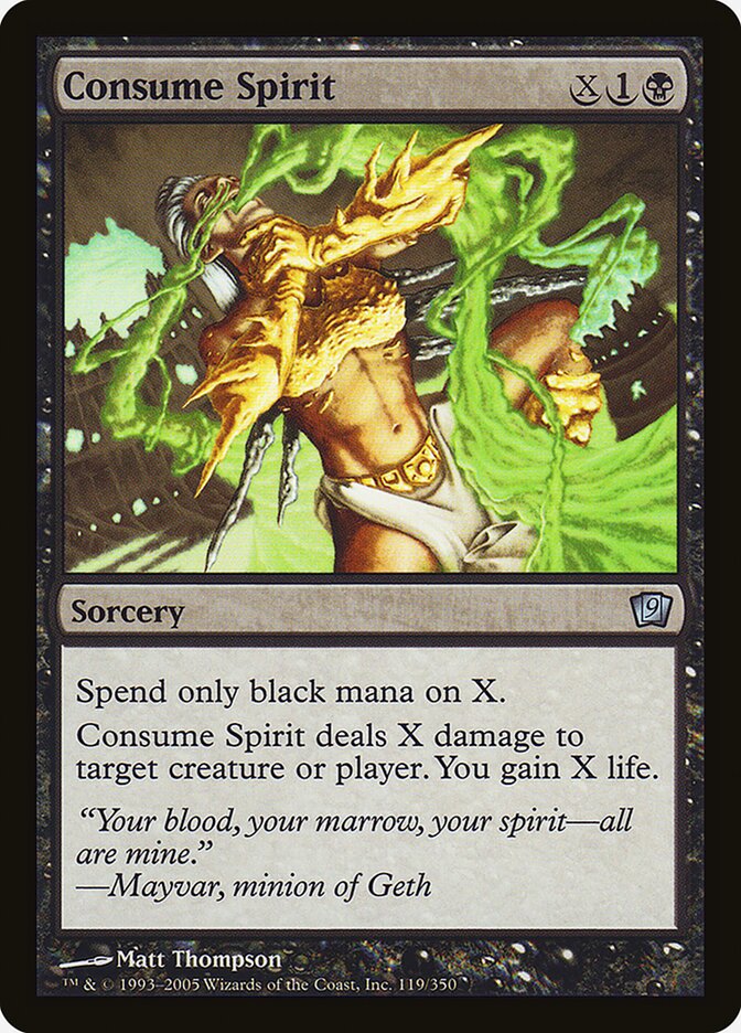 Consumir o Espírito / Consume Spirit - Magic: The Gathering - MoxLand