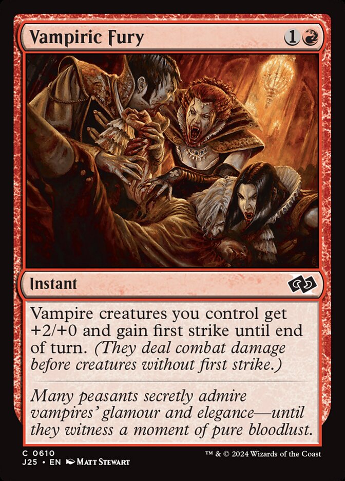 Fúria Vampiresca / Vampiric Fury - Magic: The Gathering - MoxLand