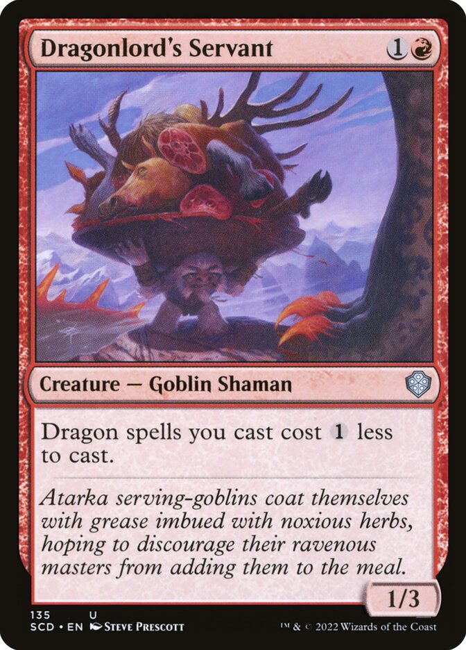 Servo do Soberano Dragão / Dragonlord's Servant - Magic: The Gathering - MoxLand