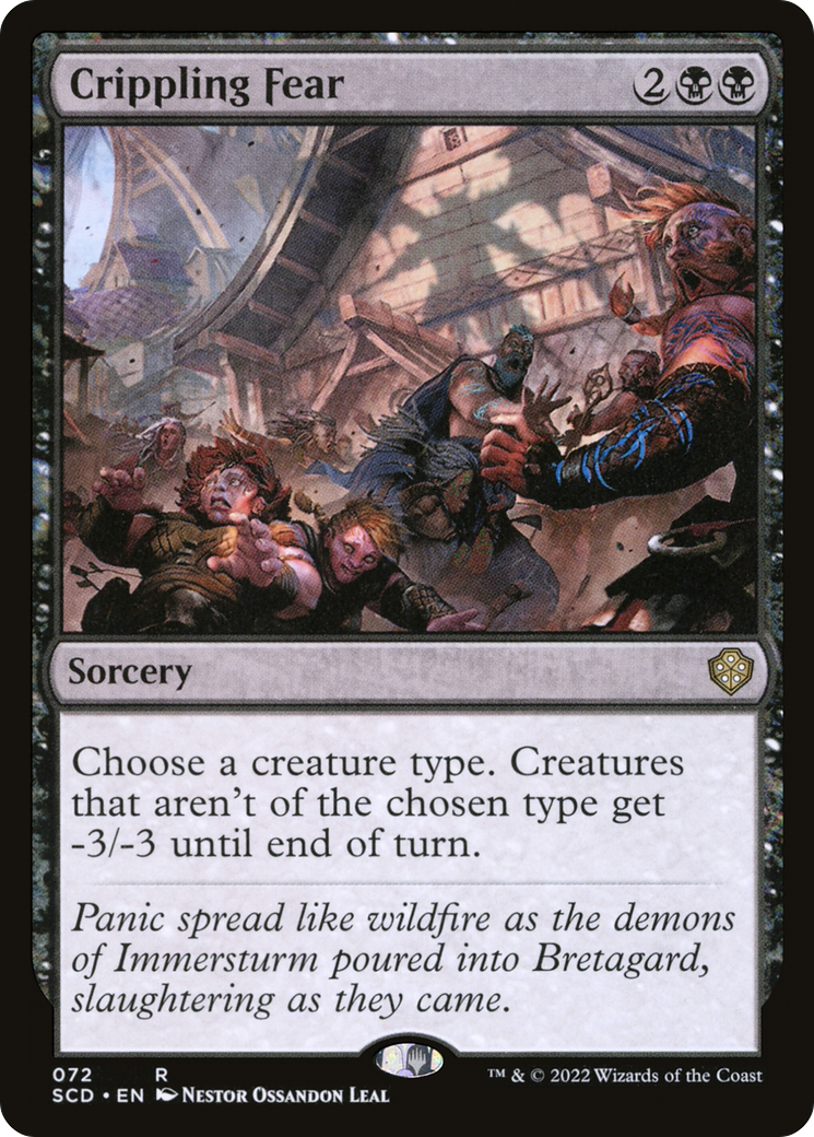 Medo Debilitante / Crippling Fear - Magic: The Gathering - MoxLand