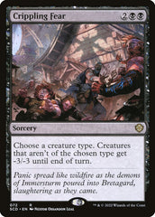 Medo Debilitante / Crippling Fear - Magic: The Gathering - MoxLand