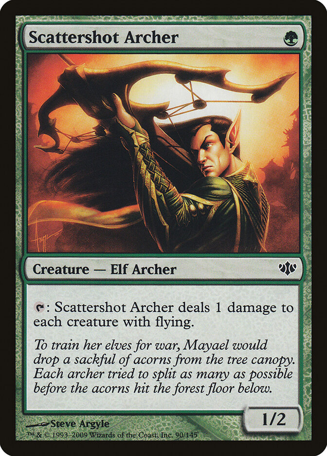 Arqueiro do Tiro a Esmo / Scattershot Archer - Magic: The Gathering - MoxLand