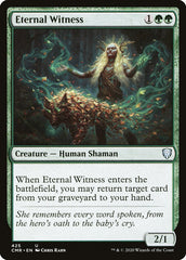 Testemunha Eterna / Eternal Witness - Magic: The Gathering - MoxLand