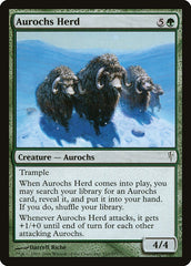 Manada de Auroques / Aurochs Herd - Magic: The Gathering - MoxLand