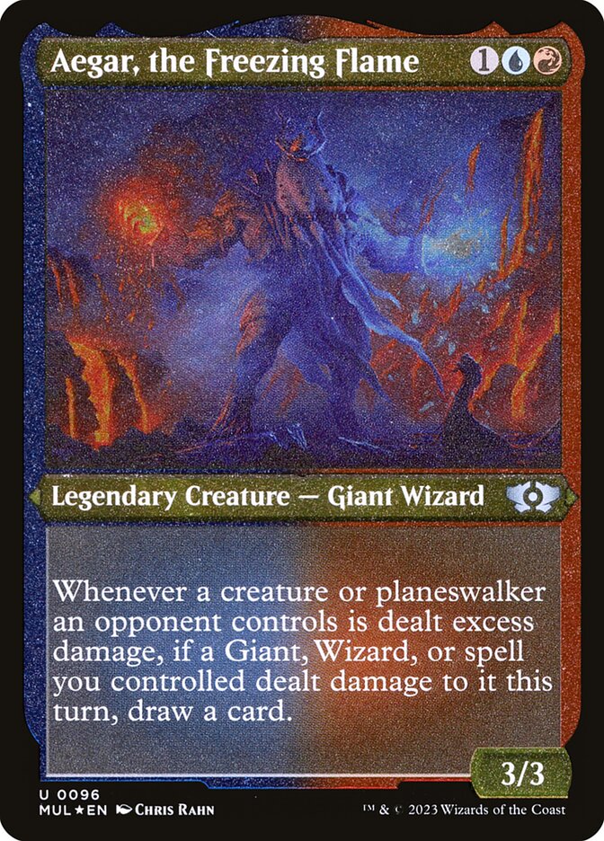Aegar, a Chama Congelante / Aegar, the Freezing Flame - Magic: The Gathering - MoxLand