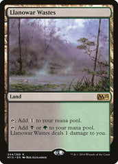 Regiões Agrestes de Llanowar / Llanowar Wastes - Magic: The Gathering - MoxLand