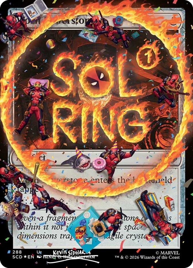 Anel Solar / Sol Ring - Magic: The Gathering - MoxLand