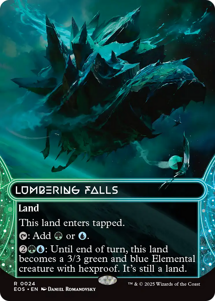 Quedas Estrondosas / Lumbering Falls - Magic: The Gathering - MoxLand