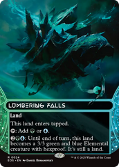Quedas Estrondosas / Lumbering Falls - Magic: The Gathering - MoxLand
