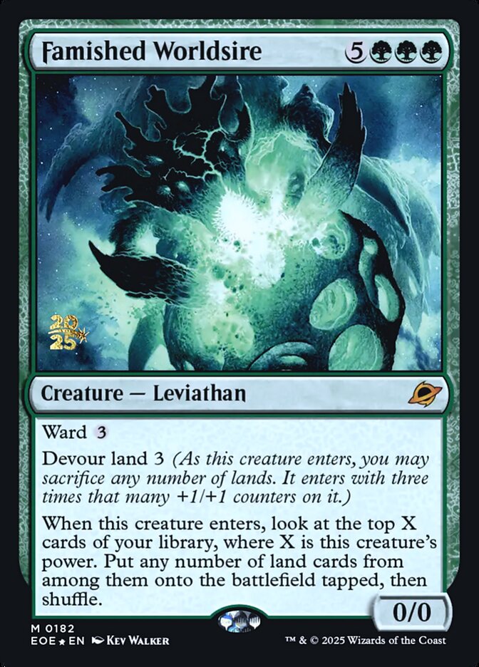 Famished Worldsire - Magic: The Gathering - MoxLand