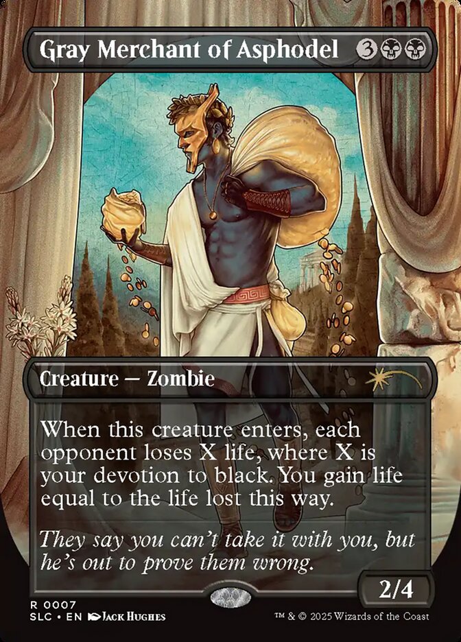 Mercador Cinzento de Asfódelos / Gray Merchant of Asphodel - Magic: The Gathering - MoxLand