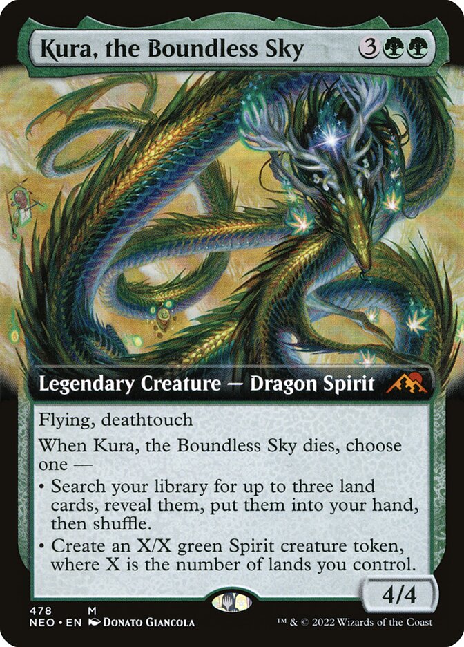 Kura, o Céu Ilimitado / Kura, the Boundless Sky - Magic: The Gathering - MoxLand