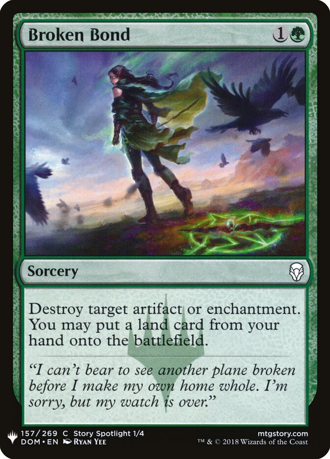 Vínculo Quebrado / Broken Bond - Magic: The Gathering - MoxLand