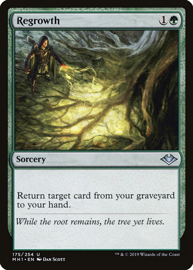 Recrescimento / Regrowth - Magic: The Gathering - MoxLand