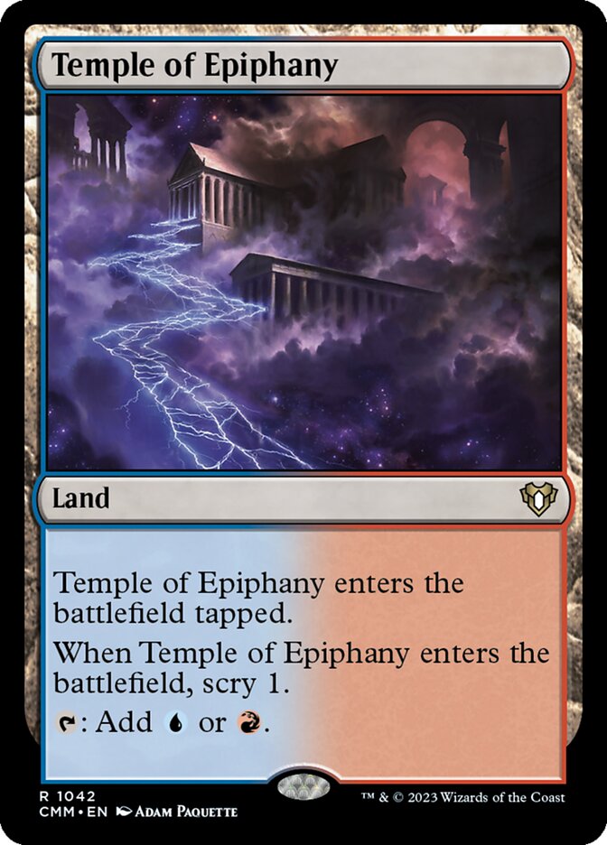 Templo da Epifania / Temple of Epiphany - Magic: The Gathering - MoxLand