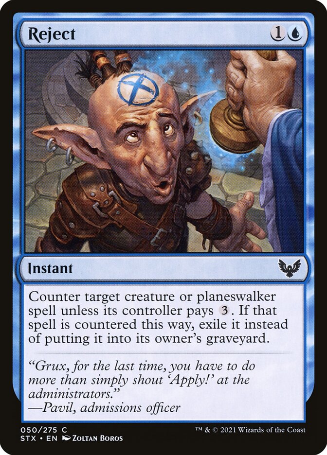 Rejeitar / Reject - Magic: The Gathering - MoxLand