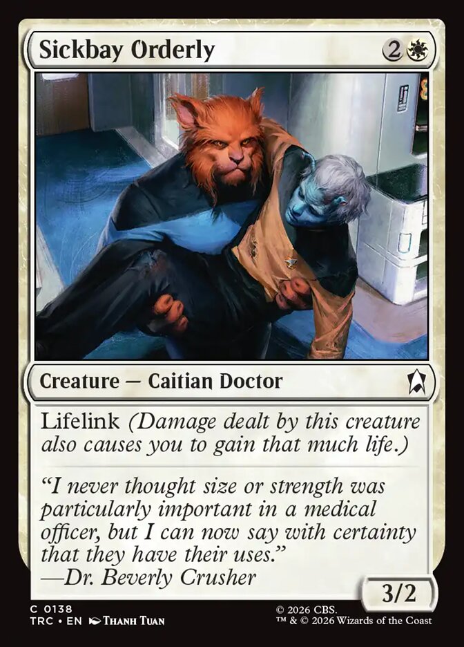 Sickbay Orderly - Magic: The Gathering - MoxLand