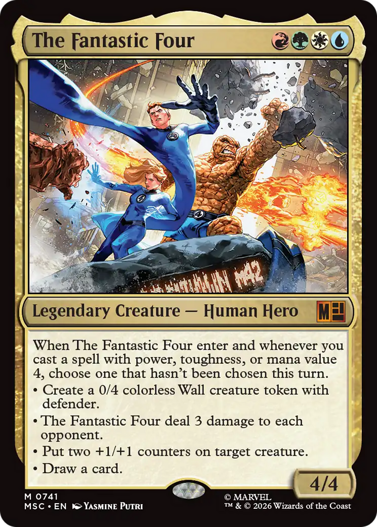The Fantastic Four - Magic: The Gathering - MoxLand