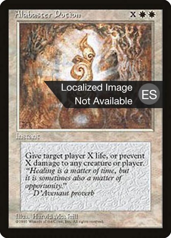 Poção Alabastrina / Alabaster Potion - Magic: The Gathering - MoxLand