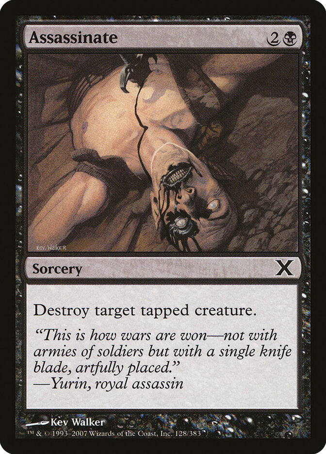 Assassinar / Assassinate - Magic: The Gathering - MoxLand