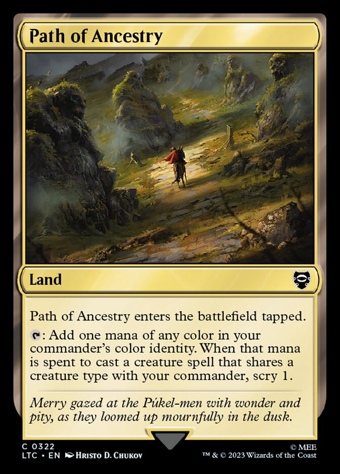 Caminho da Ascendência / Path of Ancestry - Magic: The Gathering - MoxLand