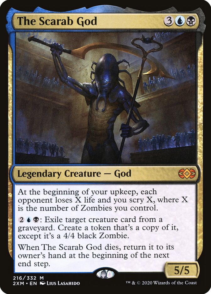 O Deus Escaravelho / The Scarab God - Magic: The Gathering - MoxLand