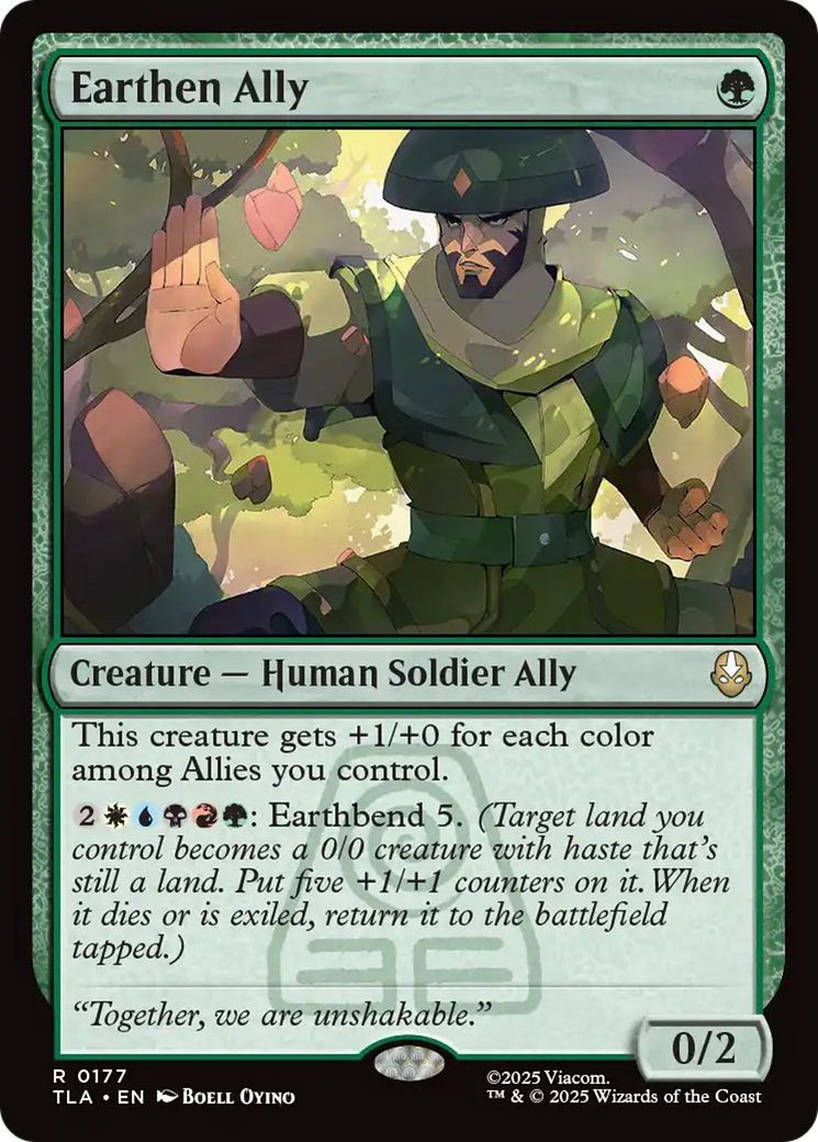 Aliado Terrestre / Earthen Ally - Magic: The Gathering - MoxLand