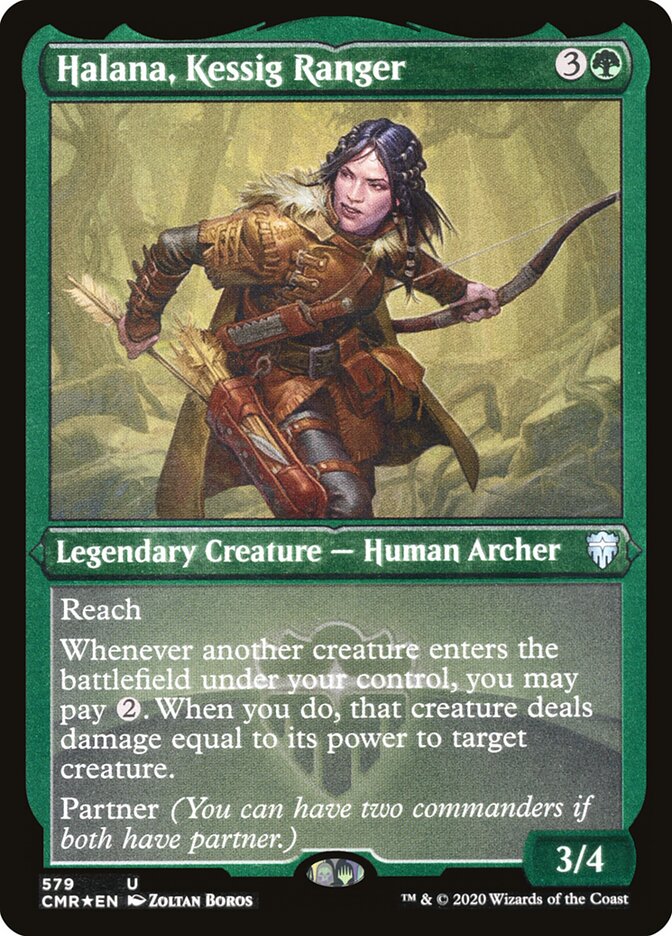 Halana, Patrulheira de Kessig / Halana, Kessig Ranger - Magic: The Gathering - MoxLand