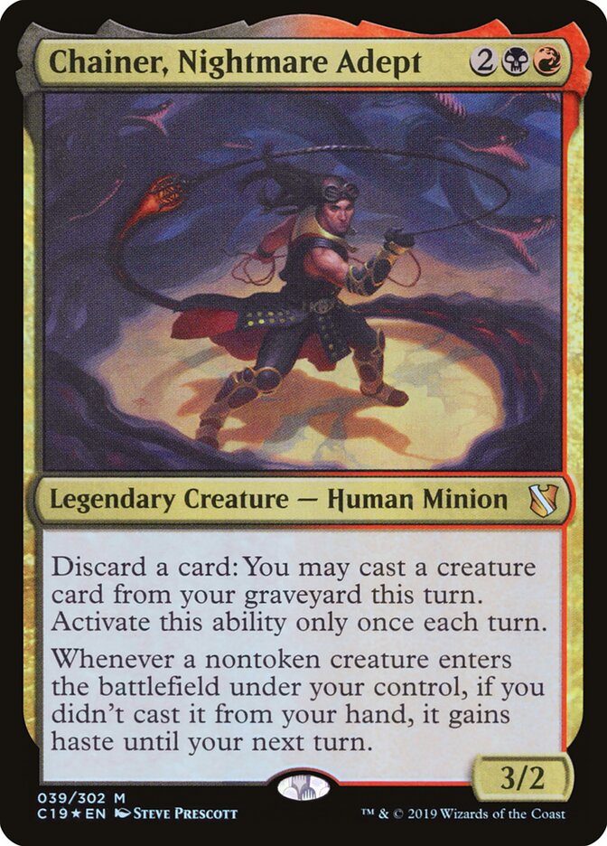 Chainer, Adepto de Pesadelos / Chainer, Nightmare Adept - Magic: The Gathering - MoxLand