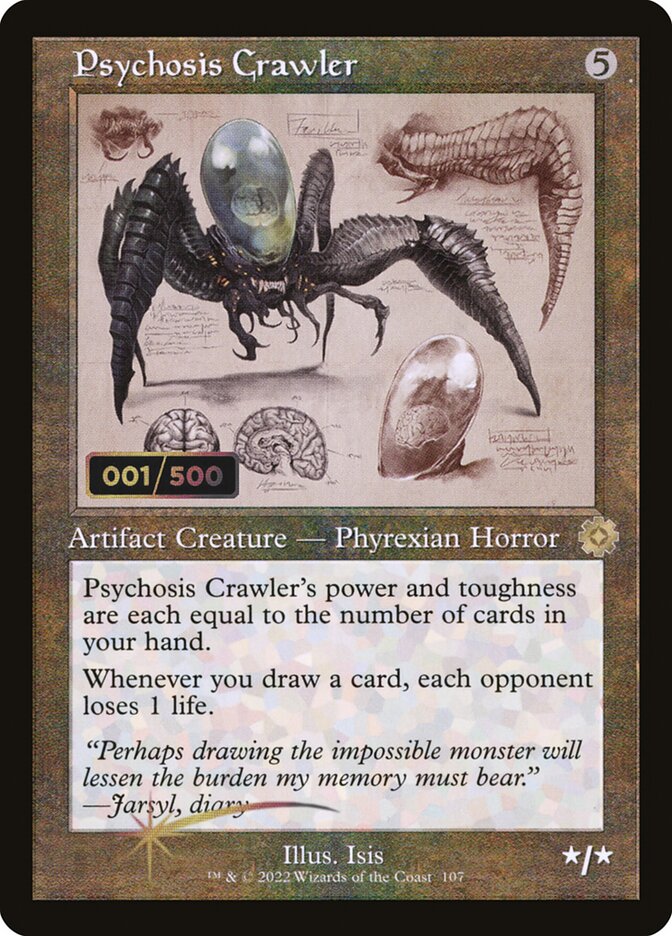 Réptil da Psicose / Psychosis Crawler - Magic: The Gathering - MoxLand