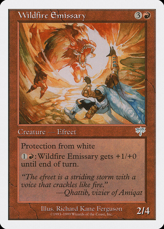 Emissário do Domínio Ígneo / Wildfire Emissary - Magic: The Gathering - MoxLand