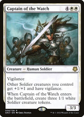 Capitão da Vigilância / Captain of the Watch - Magic: The Gathering - MoxLand