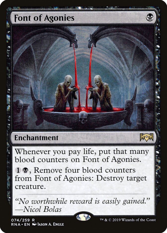Fonte das Agonias / Font of Agonies - Magic: The Gathering - MoxLand