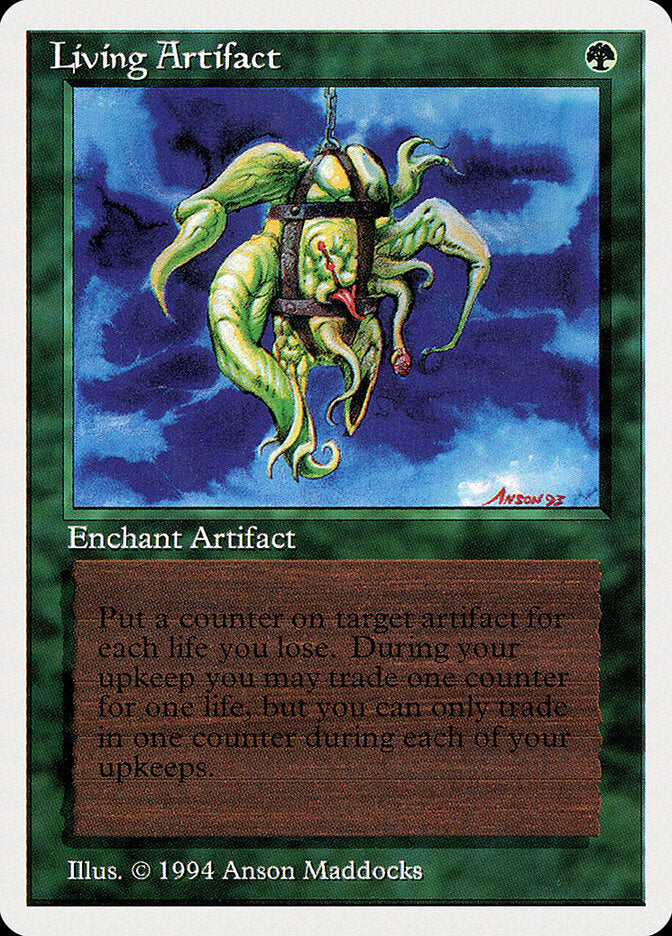Artefato Vivo / Living Artifact - Magic: The Gathering - MoxLand