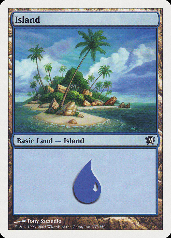Ilha / Island - Magic: The Gathering - MoxLand