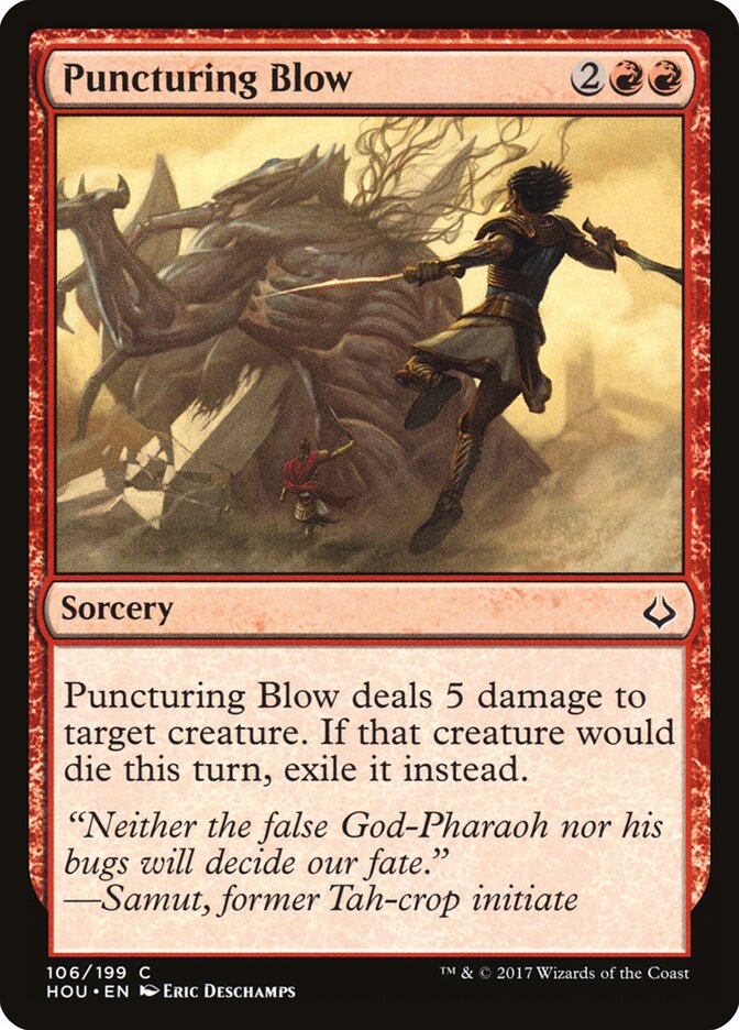 Golpe Perfurante / Puncturing Blow - Magic: The Gathering - MoxLand