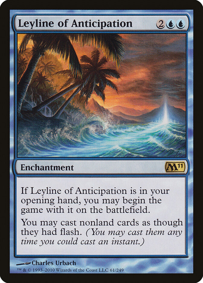 Linha de Força da Antecipação / Leyline of Anticipation - Magic: The Gathering - MoxLand
