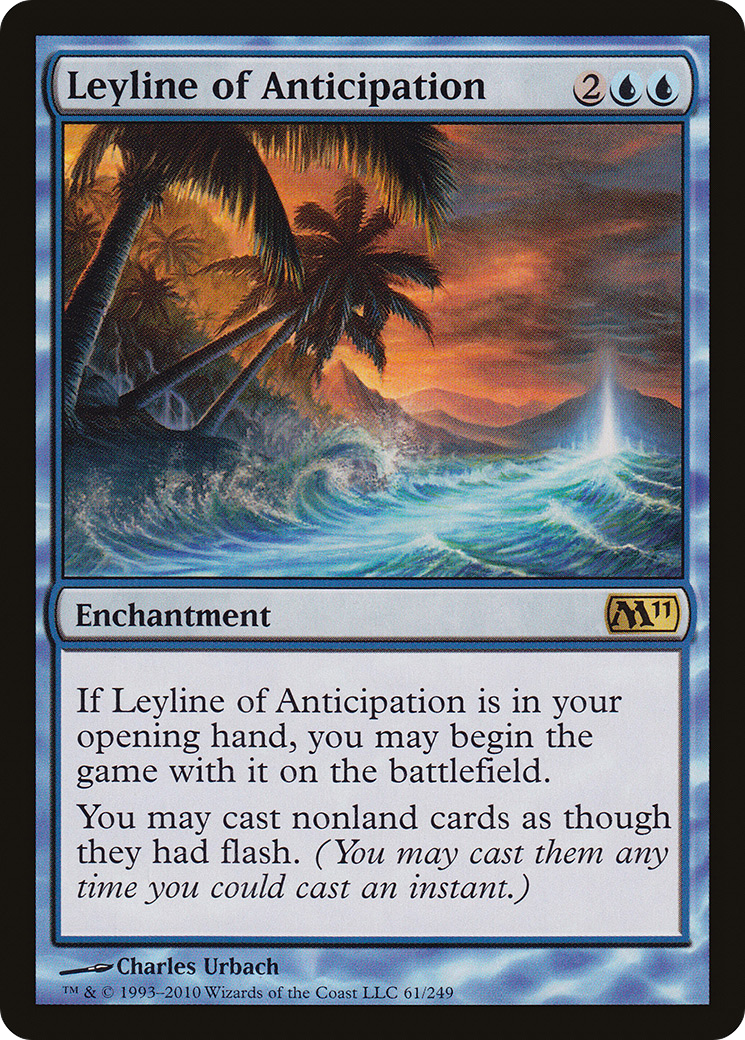Linha de Força da Antecipação / Leyline of Anticipation - Magic: The Gathering - MoxLand