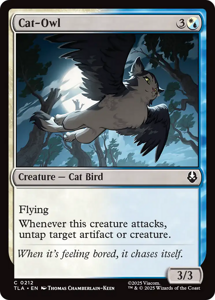 Gato-coruja / Cat-Owl - Magic: The Gathering - MoxLand