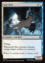 Gato-coruja / Cat-Owl - Magic: The Gathering - MoxLand